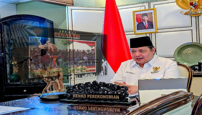 Menko Airlangga Paparkan Upaya Peningkatan Kesejahteraan Petani-Nelayan di Penas XVI-2023