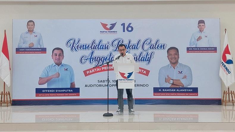Partai Perindo Perkuat Konsolidasi Mesin Pemenangan Dukung Ganjar Pranowo Capres 2024