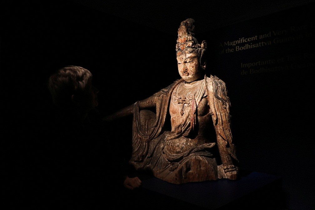 Patung Buddha Tiongkok Langka Ini Bakal Dilelang, Nilainya Ditaksir Rp16 Miliar