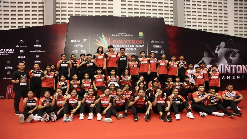 Atlet PB Djarum Perkasa di Kejuaraan Wali Kota Cup Solo 2023, Sabet 12 Gelar Juara