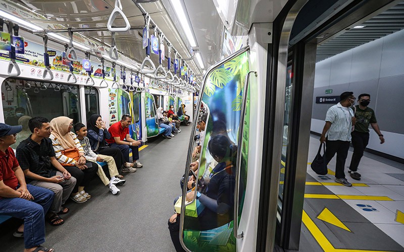 Tarif MRT 1 Rupiah Meriahkan HUT ke-496 Jakarta