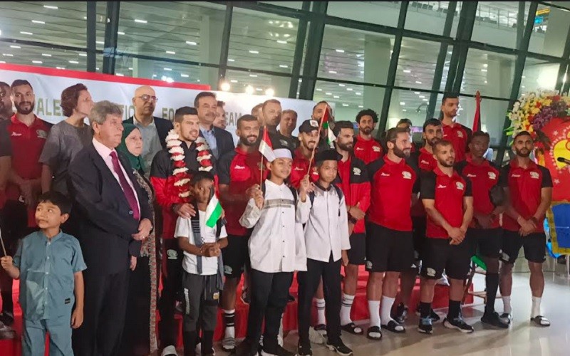 Media Palestina Kaget Timnasnya Disambut Meriah di Indonesia: Terima Kasih!