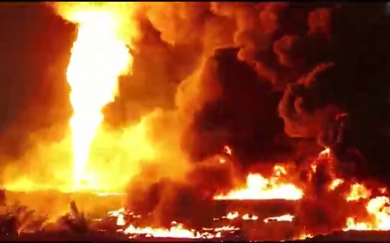 Sumur Minyak Ilegal Kembali Meledak dan Terbakar, Ini Tanggapan Pemkab Musi Banyuasin