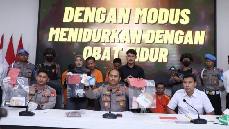 Komplotan Pencuri Truk di Ngawi Ditangkap, Modus Beri Obat Tidur ke Sopir
