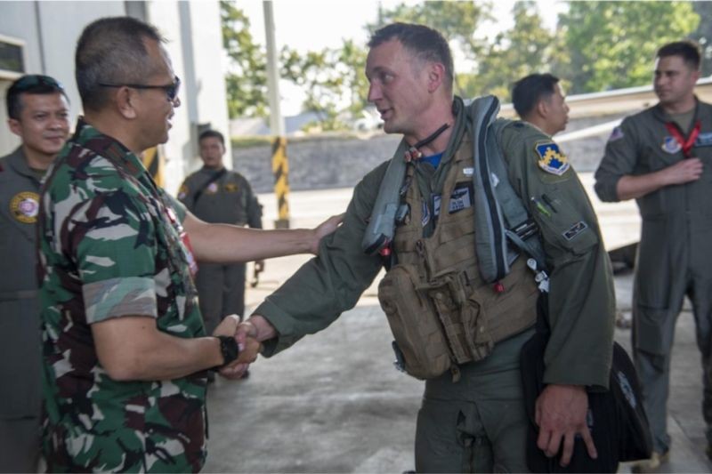 Angkatan Udara Indonesia dan AS Latihan Perang Cope West 2023