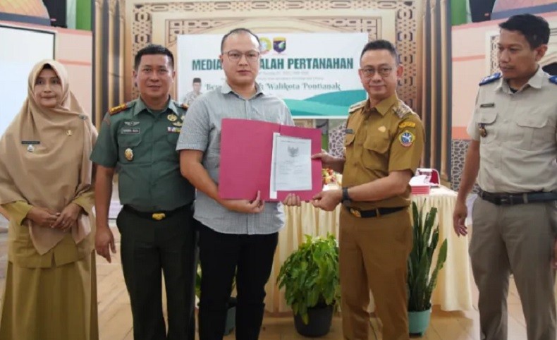 Wali Kota Pontianak Mediasi Sengketa Lahan di Siantan Hulu, Berakhir Bahagia