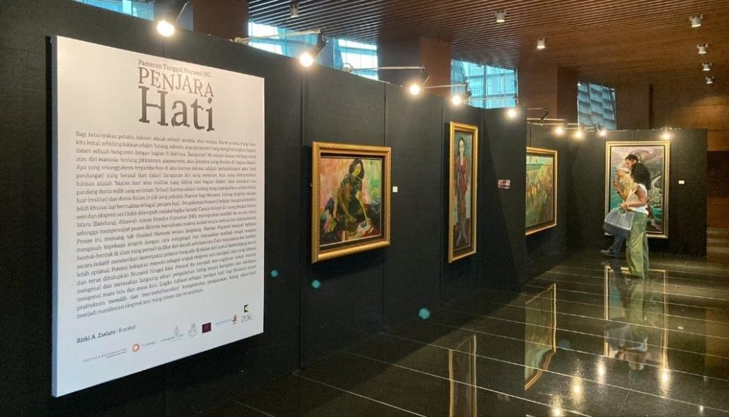 Kisah Pelukis Wanita Nuraeni HG, Berawal Pertemuannya dengan Maestro Seni Hendra Gunawan di Rutan