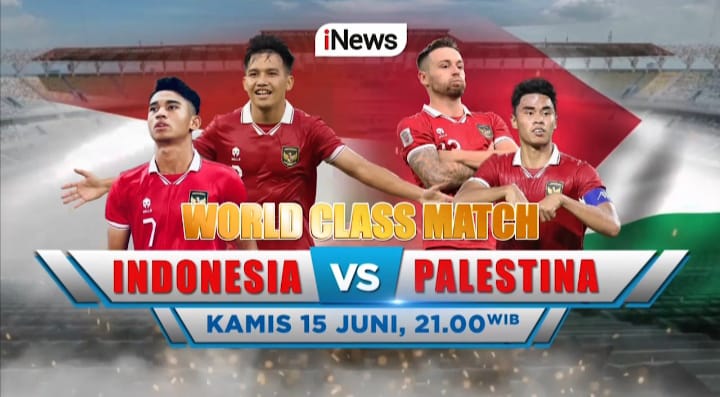 Timnas Indonesia Vs Palestina dalam Laga FIFA Matchday, Saksikan Keseruannya di iNews
