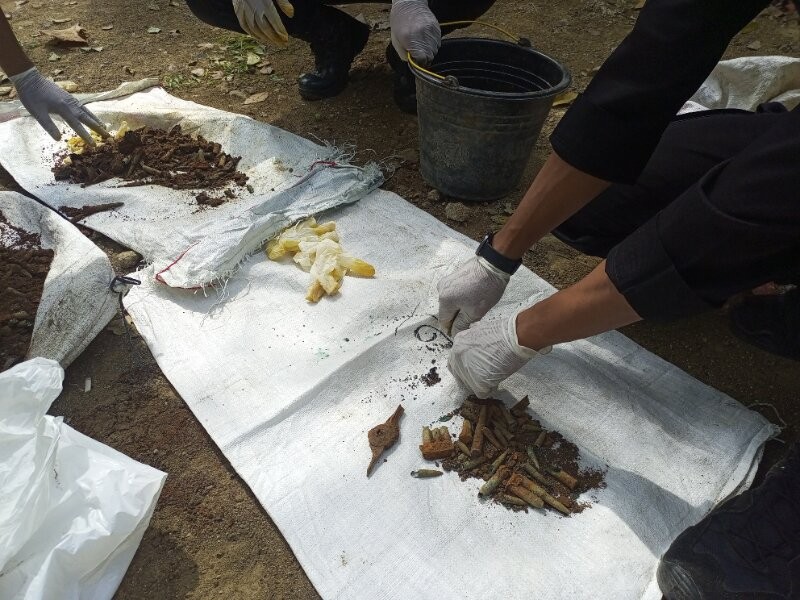 Ratusan Butir Peluru Kembali Ditemukan di Lahan Milik Warga Imogiri Bantul 