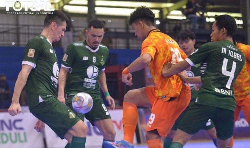 Hasil Liga Futsal Profesional 2023: Dieguinho On Fire! BTS Gebuk Sadakata 4-1