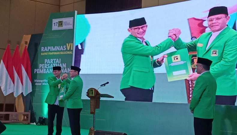 Sandiaga Uno Ditunjuk sebagai Ketua Bappilu Nasional dan Cawapres PPP