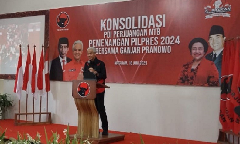 Ubah Strategi Kampanye, Ganjar Minta PDIP NTB Dekati Pemilih Pemula Gen Z