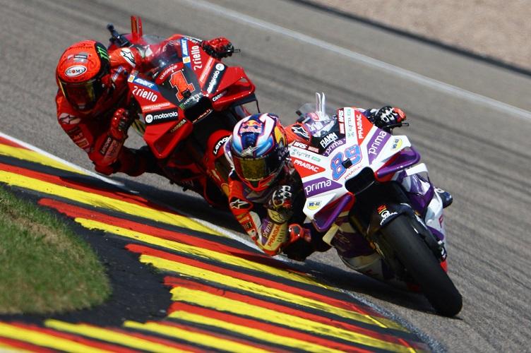 Hasil MotoGP Jerman 2023: Jorge Martin Juara usai Duel Sengit dengan Bagnaia