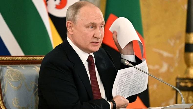 Ketika Putin Interupsi Pidato Pemimpin Afrika Soal Perang Ukraina