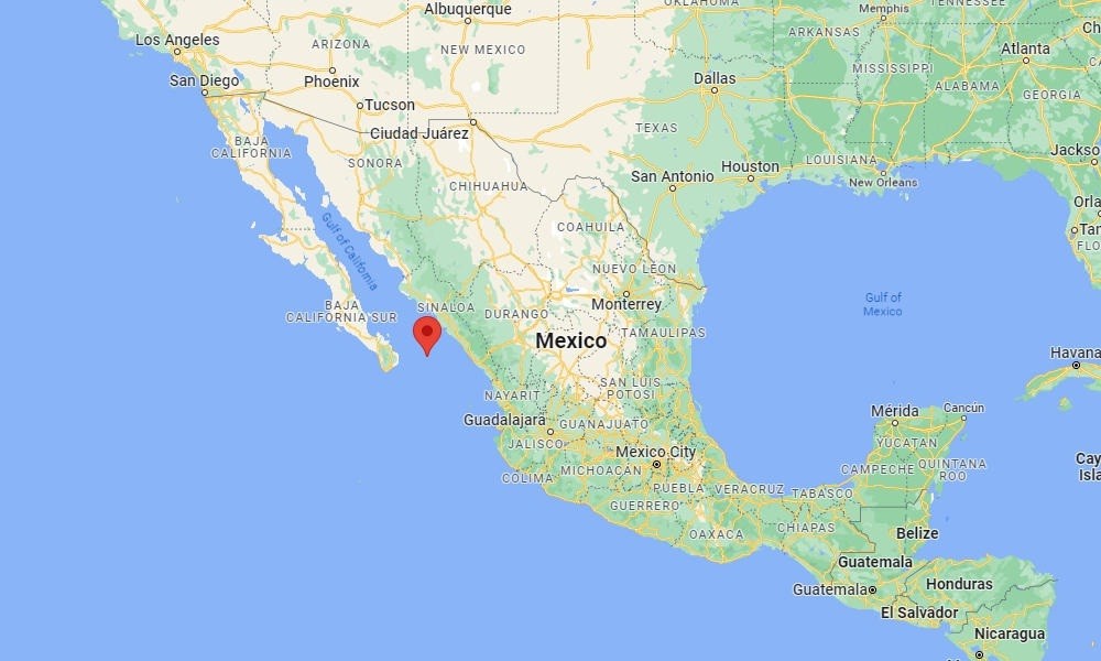 Gempa Bumi Magnitudo 6,4 Guncang Lepas Pantai Meksiko di Teluk California