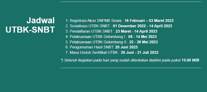 Cara Download Sertifikat UTBK SNBT 2023 dan Jadwal Lengkapnya
