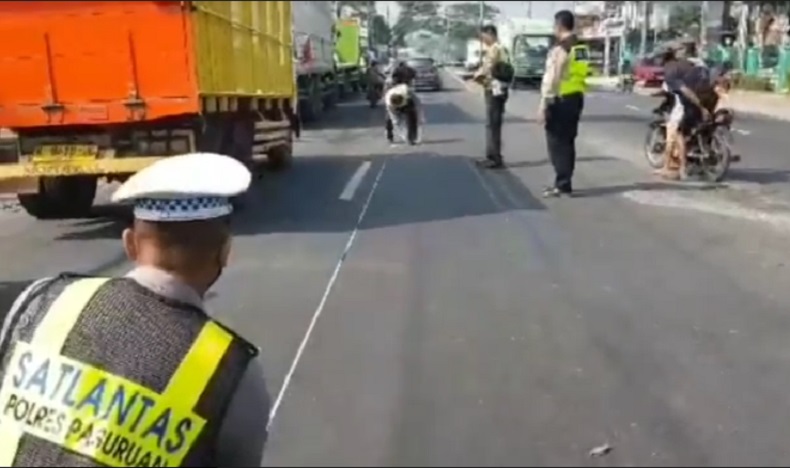 Kronologi Kecelakaan Beruntun 1 Tewas di Pasuruan, Sopir Hilang Konsentrasi