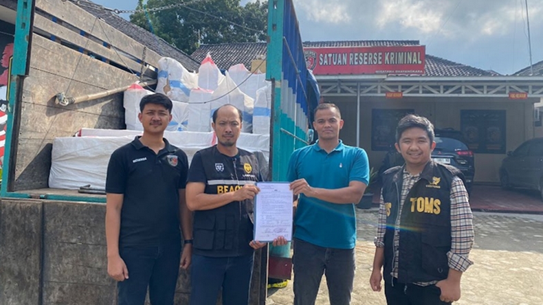 Polisi Gagalkan Peredaran Rokok Ilegal di Lampung Timur, 1 Pelaku Ditangkap