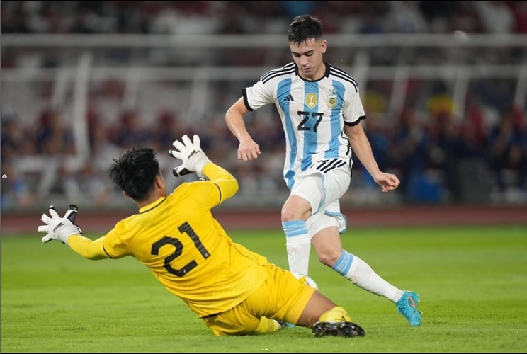 Pemain 18 Tahun Argentina Ini Bongkar Intruksi Khusus saat Vs Indonesia: Tak Boleh Unjuk Skill