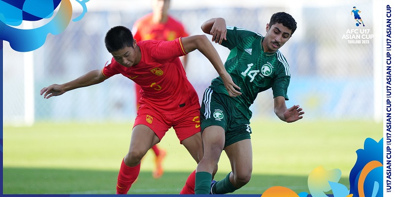 Hasil Piala Asia U-17 2023: Beringas! Arab Saudi Bantai China 3-0 