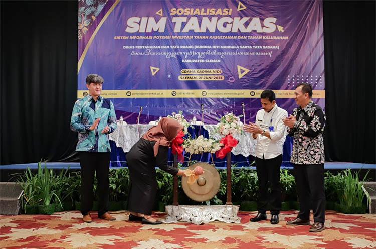 Pemkab Sleman Kenalkan SIM Tangkas untuk Investasi di Tanah Kasultanan dan Kalurahan