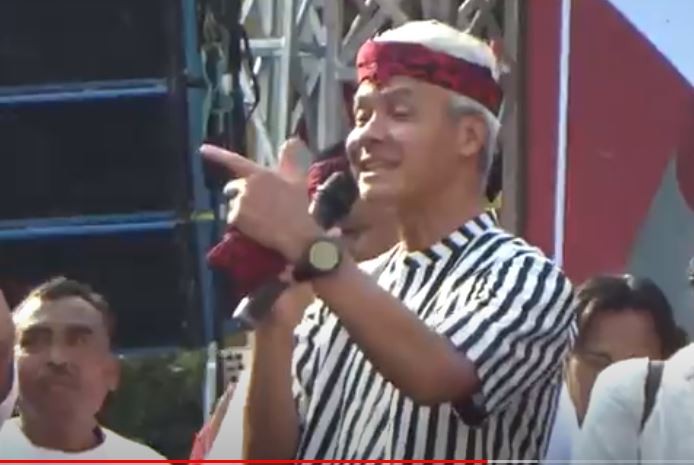 Kunjungan ke Nganjuk, Ganjar Pranowo Motivasi Pelaku UMKM Manfaatkan Teknologi Digital