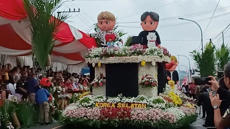 Jelang Festival Bunga Internasional di Tomohon, 200.000 Tangkai Bunga Krisan Disiapkan