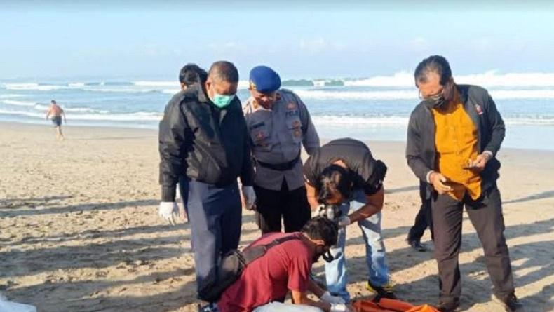 Geger, Mayat Perempuan Ditemukan Terdampar di Pantai Legian Bali