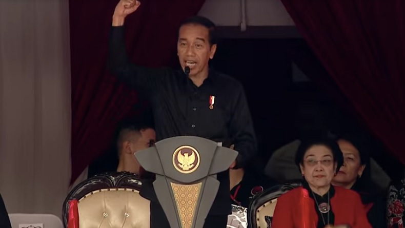 Acara Bulan Bung Karno, Jokowi: Bukan Sekadar Kumpul tapi Laksanakan Ajaran Kebangsaan