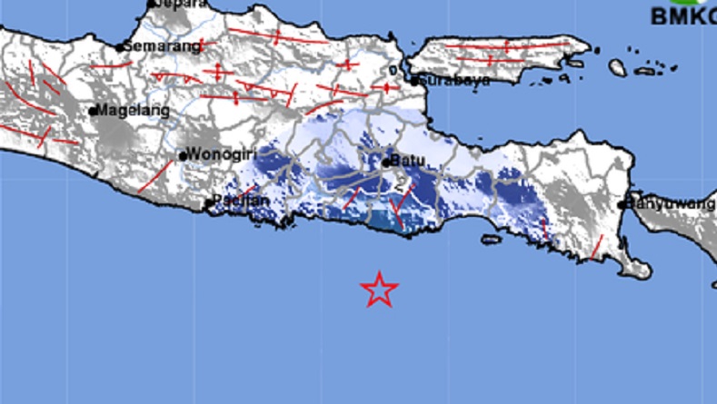 Gempa Hari Ini di Malang M 4,7, BMKG: Belum Ada Laporan Kerusakan