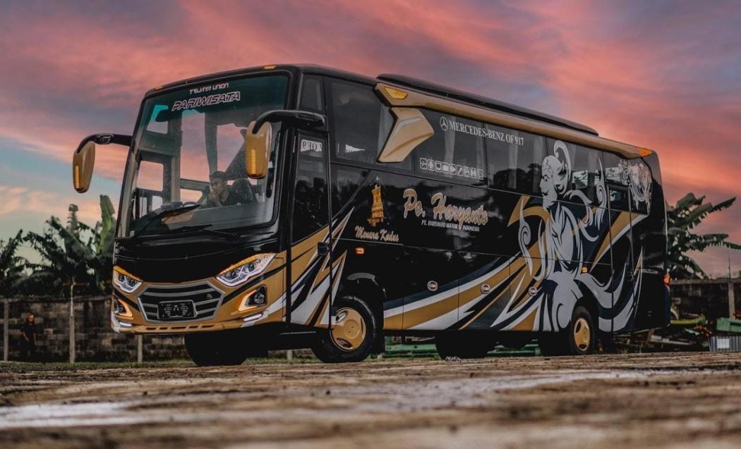 PO Haryanto Luncurkan Bus Baru Rakitan Trijaya Union, Tampilannya Mirip PO MTI