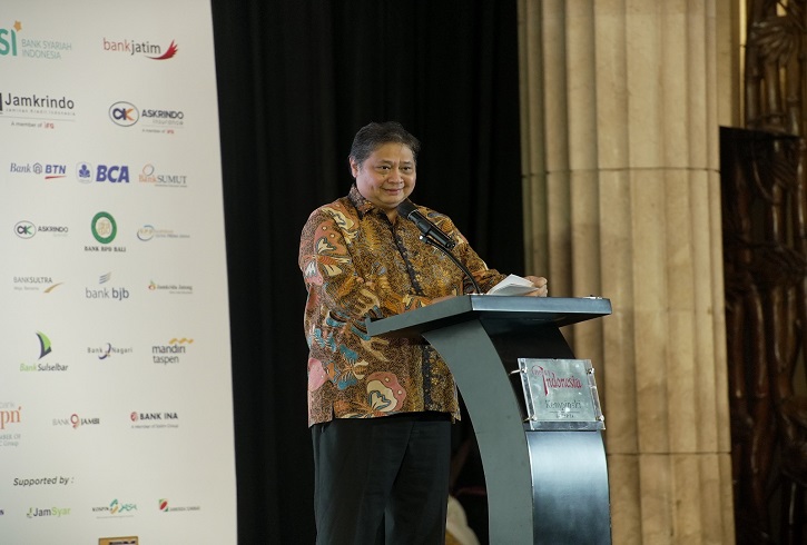 Apresiasi Pemenang Lomba Resensi Buku Pembiayaan UMKM, Menko Airlangga Tegaskan Pentingnya Peran UMKM