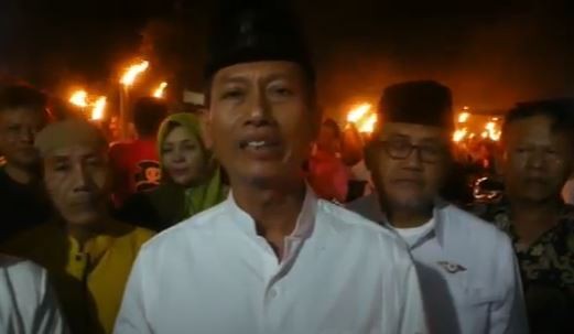 Ketua DPW Partai Perindo Jateng Syiarkan Idul Adha dengan Takbir Keliling dan Pawai Obor