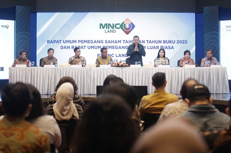 Gelar RUPST dan RUPSLB, MNC Land Setujui Laporan Keuangan hingga Rencana Right Issue  