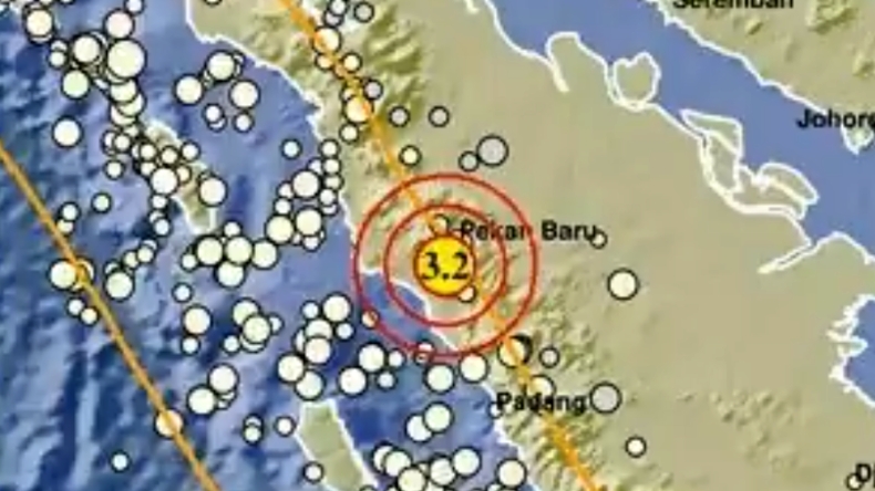 Gempa Terkini Magnitudo 3,2 Guncang Pasaman Barat