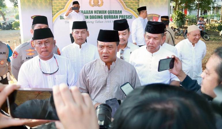 Kapolda Jateng: Momen Idul Adha untuk Perbaiki Hubungan Antar-Kesatuan dan Anggota