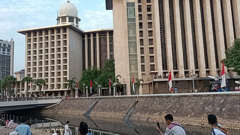 Salat Id di Masjid Istiqlal Dimulai Jam 7 Pagi