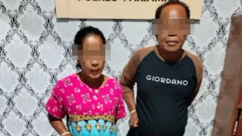 Kompak Edarkan Ganja, Pasutri di Pariaman Ditangkap Polisi saat Nongkrong di Warung