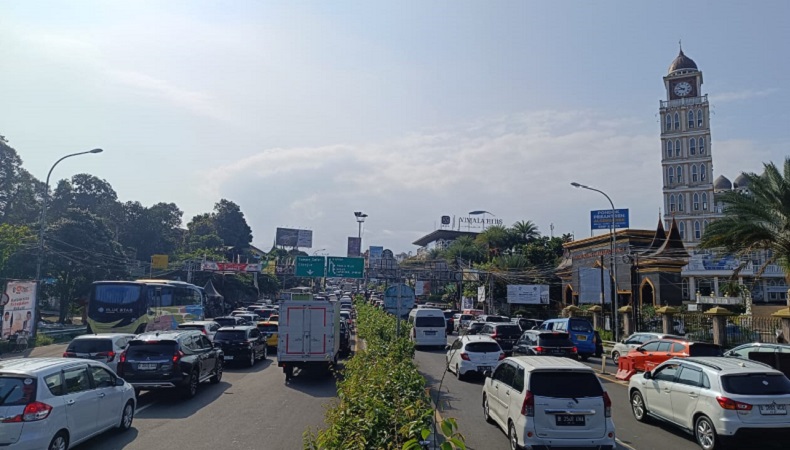 Oneway Diberlakukan di Jalur Menuju Kawasan Puncak Bogor