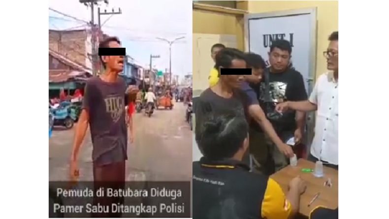 Sombong Pamer Isap Sabu di Jalanan, Pria Ini Ciut saat Ditangkap lalu Ngaku Cuma Bawa Garam