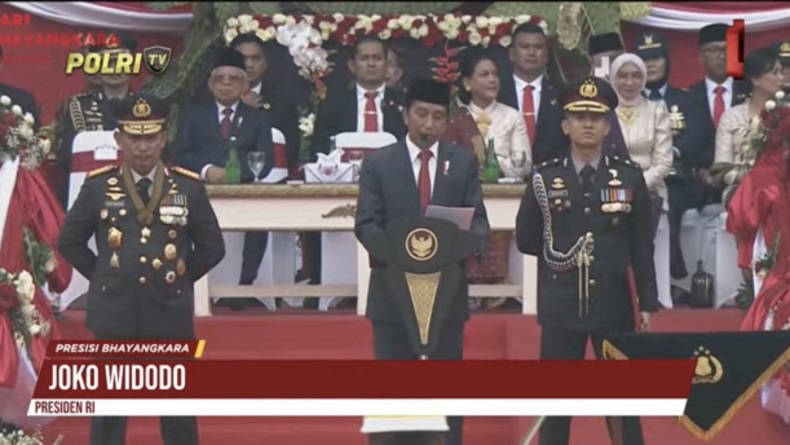 Pesan Jokowi ke Polri, Jangan Ada Persepsi Tajam ke Bawah Tumpul ke Atas