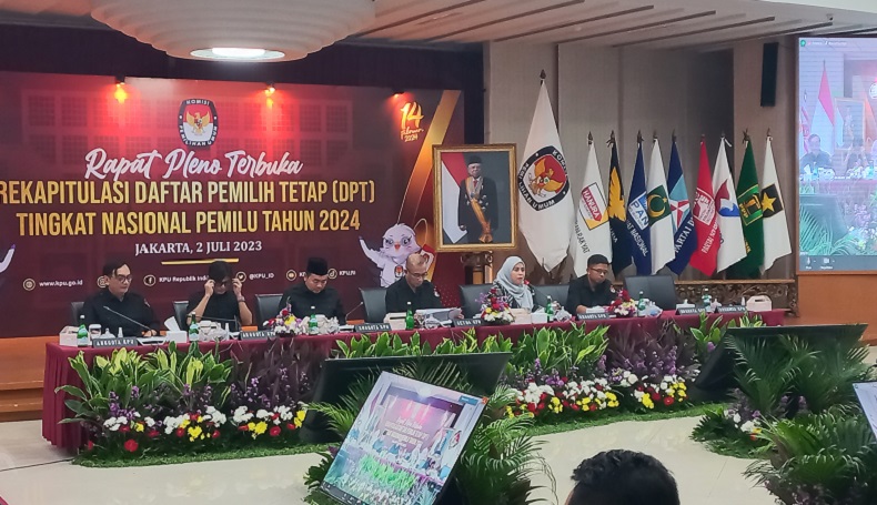 KPU Umumkan DPT Pemilu 2024 Capai 204 Juta Orang, Bawaslu Beri Catatan