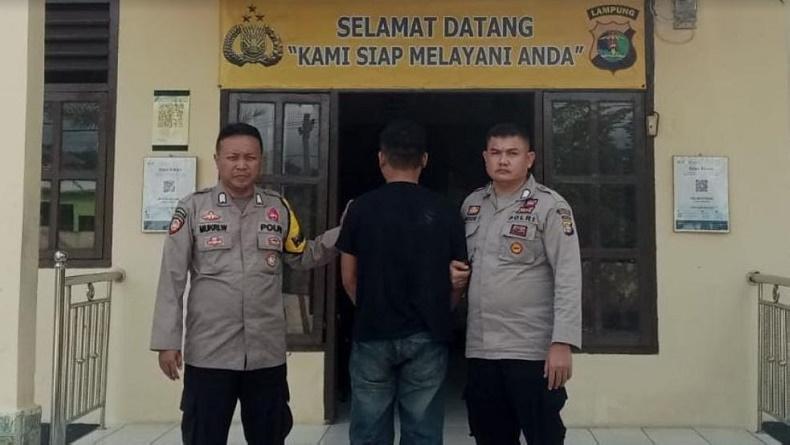 Suami di Tanggamus Pukuli Istri gegara Cemburu, Ditangkap dalam Rumah Kos di Bali