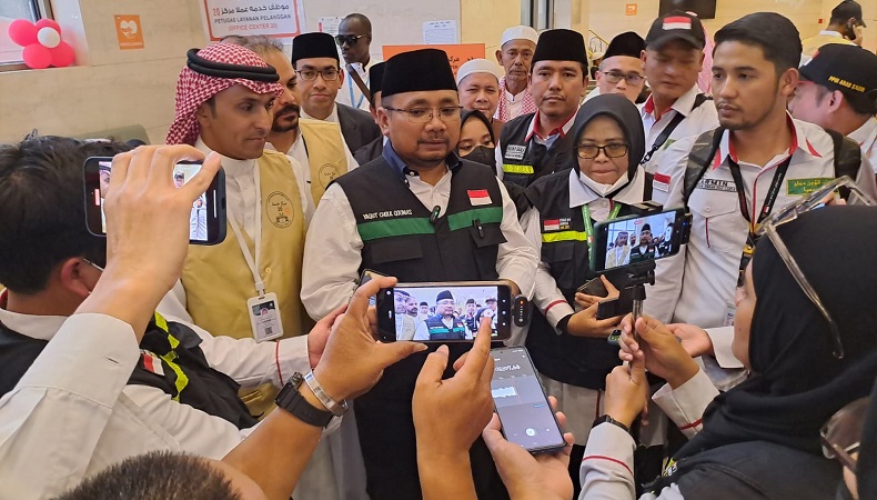 Alhamdulillah, Jemaah Haji Dapat 10 Liter Air Zamzam