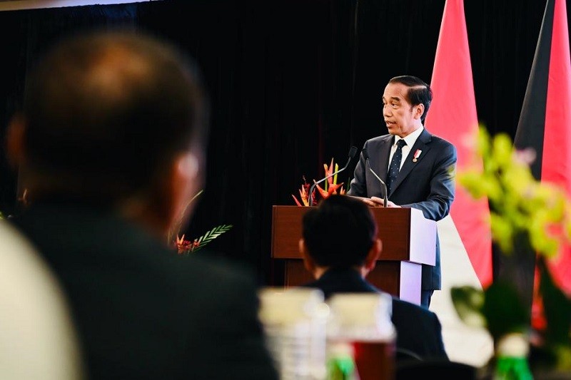 Jokowi Dorong Indonesia dan Papua Nugini Gabungkan Potensi Ekonomi