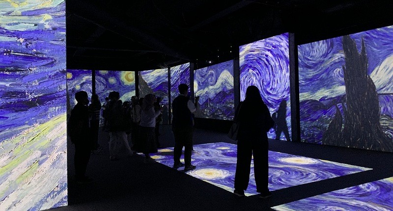 Pameran Van Gogh Alive, Menikmati 3.000 Mahakarya Maestro Dunia lewat Seni Digital 