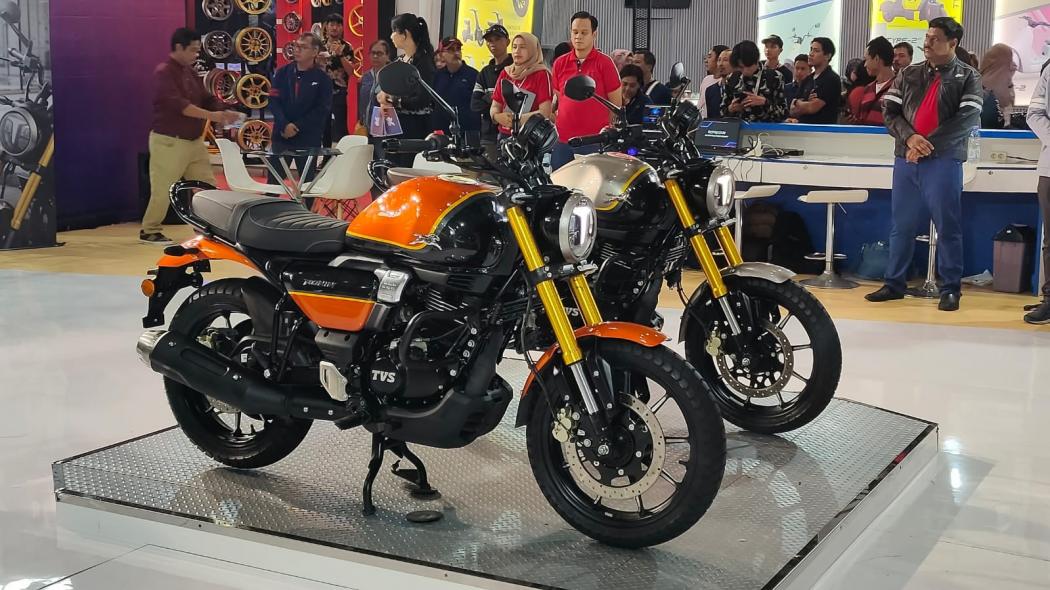 TVS Luncurkan Motor Sport Retro Modern di Jakarta Fair 2023, Intip Harga dan Spesifikasinya