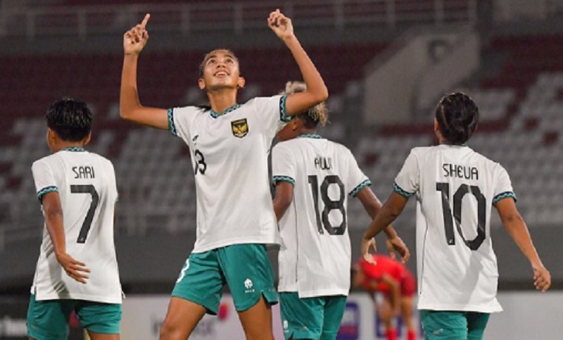 Hasil Piala AFF U-19 Wanita 2023: Indonesia Bantai Laos, Claudia Scheunemann On Fire!