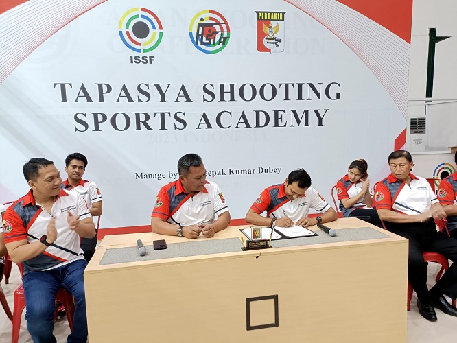Joni Supriyanto Resmikan Akademi Menembak Pertama di Indonesia, Ada Pelatih dari India
