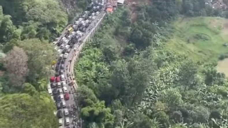 Viral Video Lalu Lintas Padat di Puncak Bogor, Ini Penjelasan Polisi